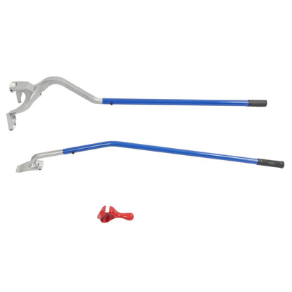 Solid Spare 17.5" TO 24.5" TUBELESS TRUCK TIRE CHANGER MOUNT DEMOUNT TOOL W/BEAD KEEPER BLUE