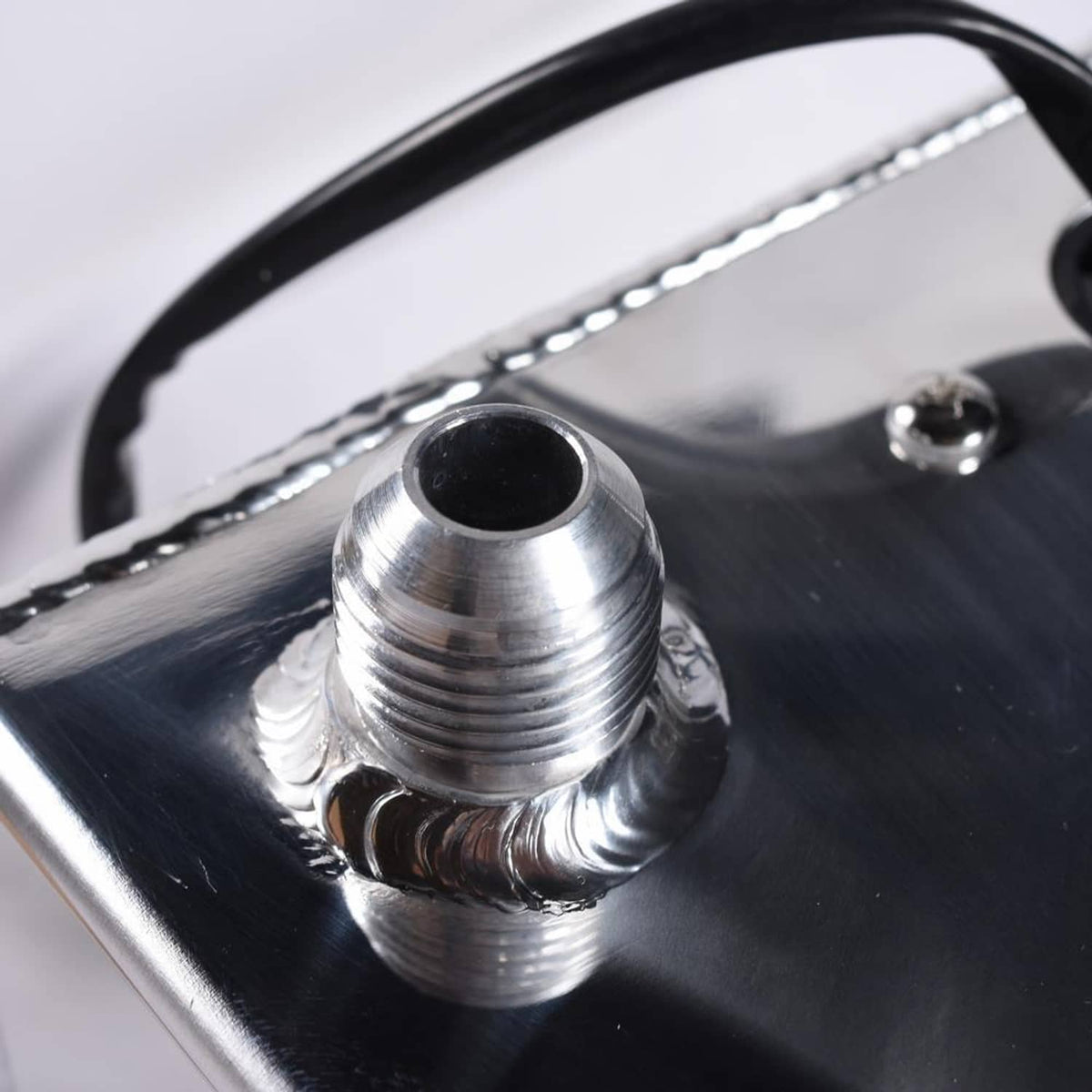 Solidspare 2.5 Gallon Aluminum Racing Drift Fuel Cell Gas Tank & Level Sender Universal