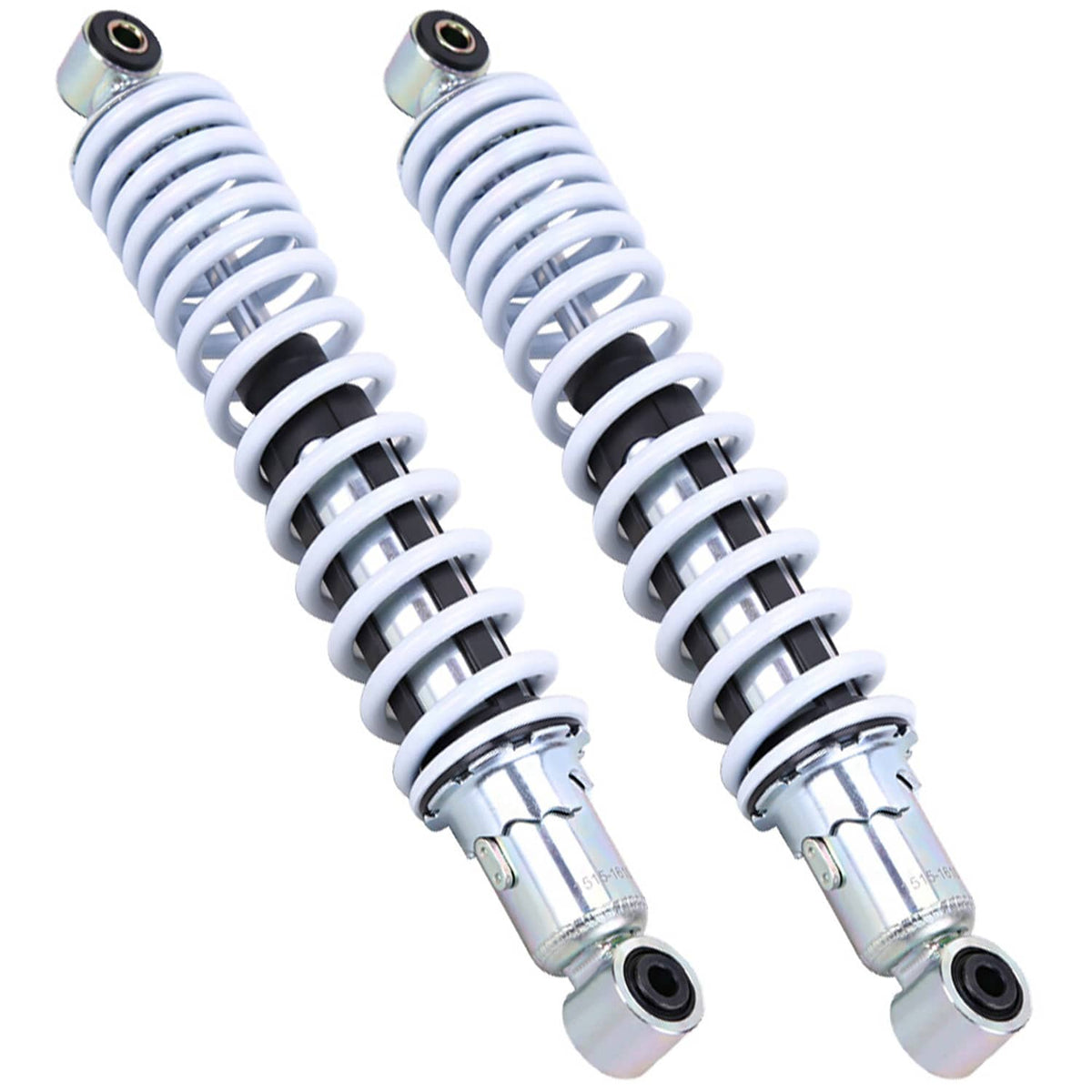 Solidspare 2x Front Shocks Absorber 1987-2006 Fit For Yamaha Banshee YFZ350 Springs WHITE