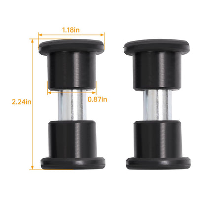 Solidspare G&E Golf Cart Rear Leaf Spring Sleeves Bushings For Club Car Precedent 2004-Up