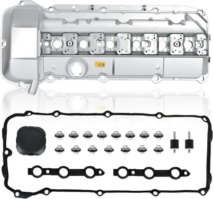 Solidspare Valve Cover Kit for 1996-2000 BMW E36 E39 323is 328is 528i M3 Z3 11121748630