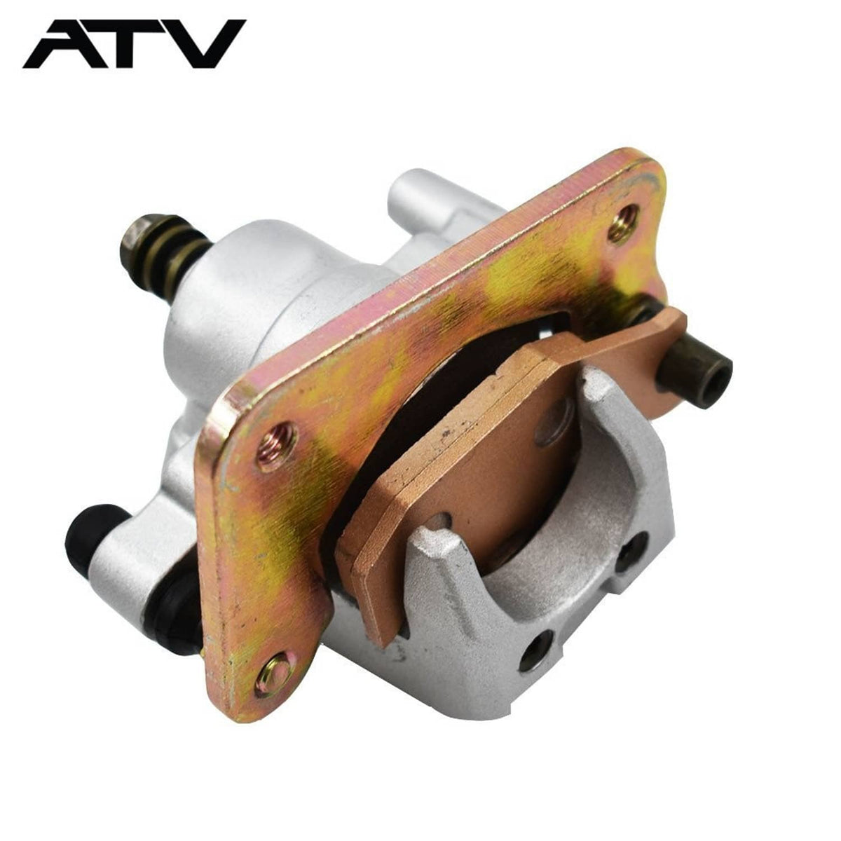 Solidspare Rear Brake Caliper & Pads for Yamaha Kodiak 400 450 Wolverine 450 YFM400 YFM450