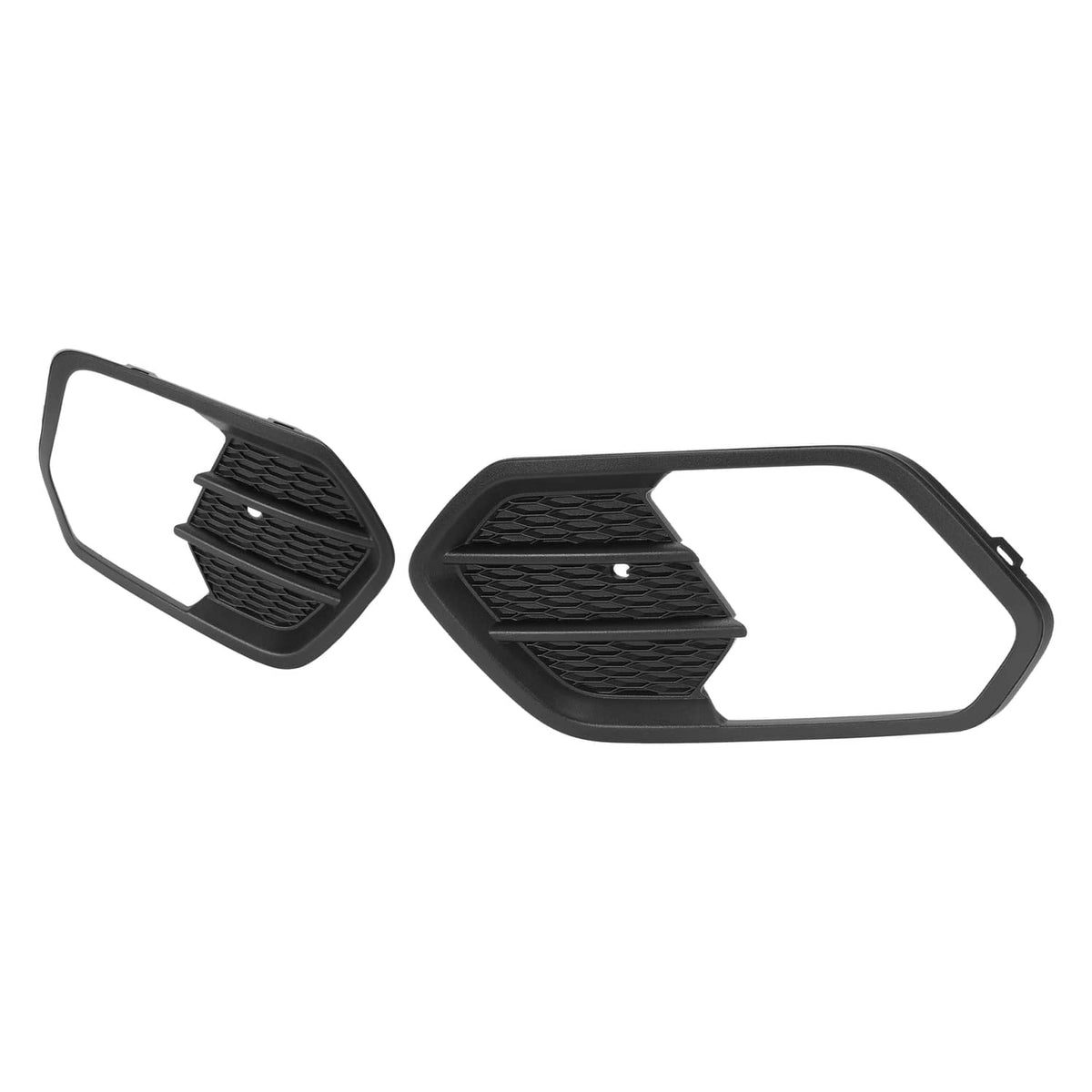 Solid Spare Pair Bumper Fog Light Cover Bezel For Ford Escape Kuga 2017 2018 2019 Left+Right