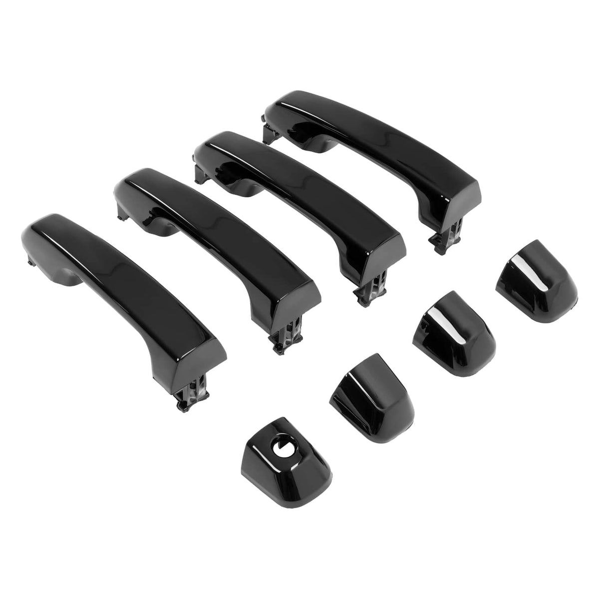 Solid Spare Front Rear Outside Door Handles Set For Toyota 4Runner/ Lexus GX460 2010-2018 09