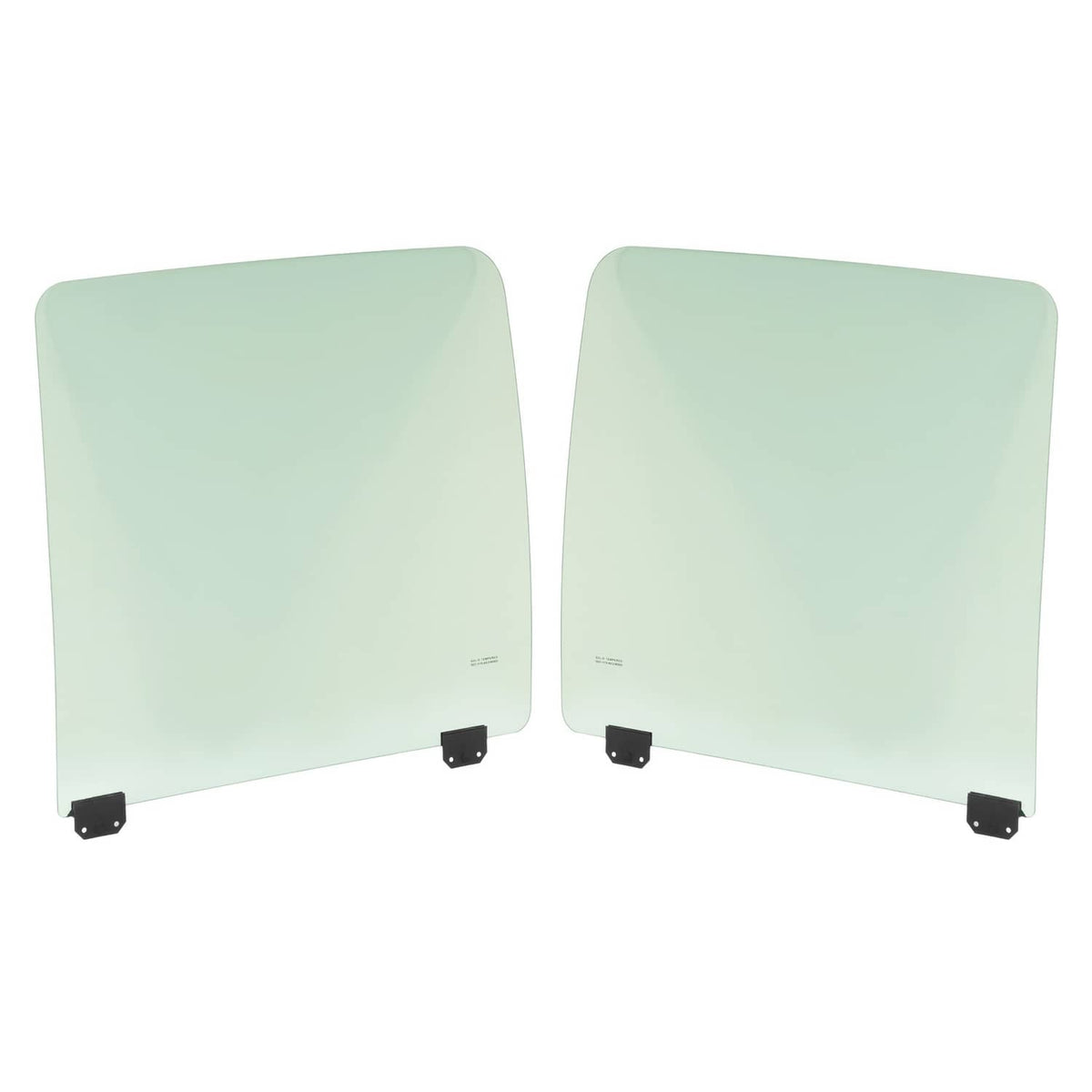 Solid Spare Pair Crew Cab Rear Door Glass LH+RH For 99-12 Ford F250 F350 F450 F550 F650 F750