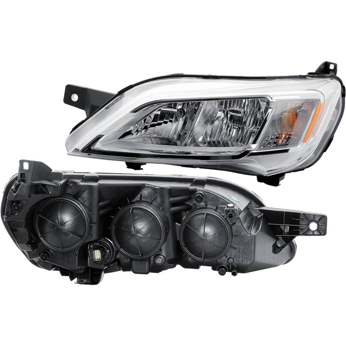 Solidspare Left+Right Side Headlight Halogen For 2023-2026 Dodge Ram Promaster 1500 2500