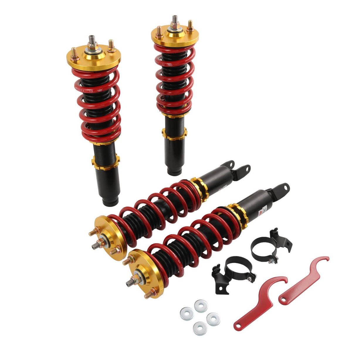 Solidspare Coilovers Struts For 1993-2000 Honda Civic 1994-2001 Acura Integra Adj. Height
