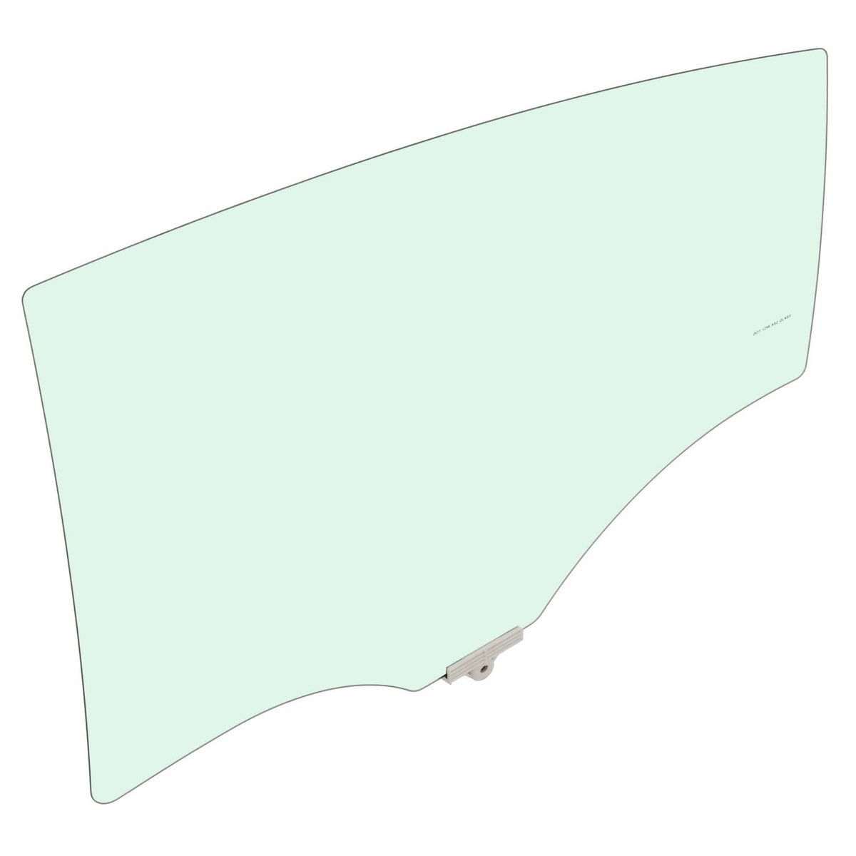 Solid Spare Rear Left Door Window Glass Driver Side For 2014-2018 Kia Forte 4 Door Sedan