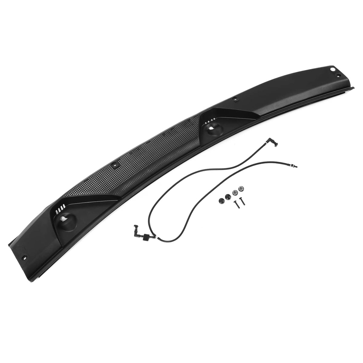 Solid Spare FOR FORD BRONCO 2021-2022 WINDSHIELD LOWER COWL VENT PANEL W/ UPPER WIPER COVER