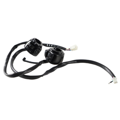 Solidspare Handlebar Control Switches + Wiring Harness for Harley Sportster Dyna 1996-2012