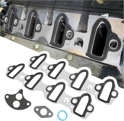 Solidspare For Fel-Pro Intake Manifold Gasket Set For Chevrolet LS 5.3L 4.8L 6.0L 6.2