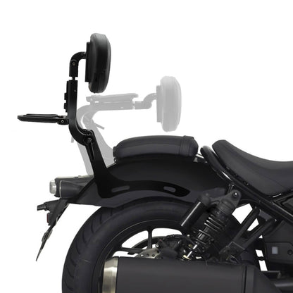 Solidspare Rear Passenger Backrest Sissy Bar For Honda REBEL 1100 CMX1100 2021-2026 Black