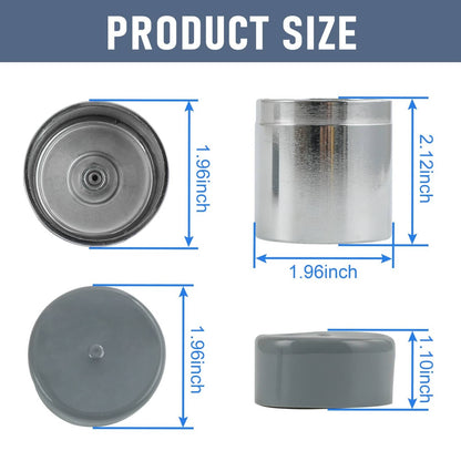 Solidspare Bearing Protectors Grease Wheel Hub 1.98 w/ Bras Fit Trailer Boat x2