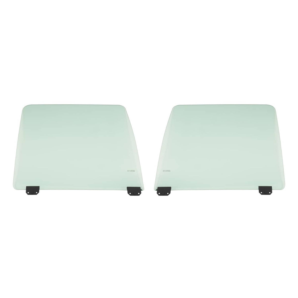 Solid Spare Pair Crew Cab Rear Door Glass LH+RH For 99-12 Ford F250 F350 F450 F550 F650 F750