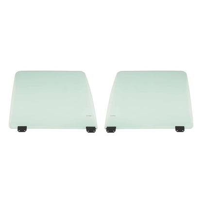Solid Spare Pair Crew Cab Rear Door Glass LH+RH For 99-12 Ford F250 F350 F450 F550 F650 F750