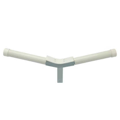 Solidspare Zinc-Plated Boat Trailer PVC Y V Guide On Bow Rest Centering Support Kit