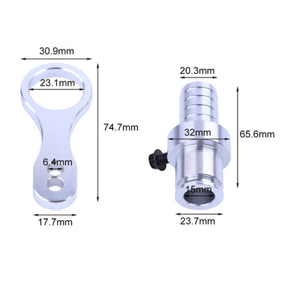 Solidspare Coolant Bypass Hose Barb Adapter Set For 2009-2019 Dodge Ram Cummins 6.7L Diesel