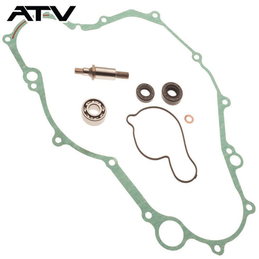 Solidspare Water Pump Repair Bearing Seals Gasket Kit For Yamaha YFZ 450 2004 2005-2013