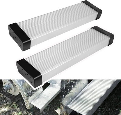 Solidspare Aluminum Boat Trailer Square Fender Mount and Step Pad Bolt On Brackets