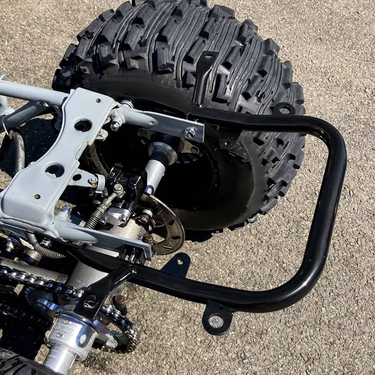 Solidspare For Yamaha Banshee Rear Grab Bar Bumper Black Grabbar 1987-2006 3GG-2845R-10-00