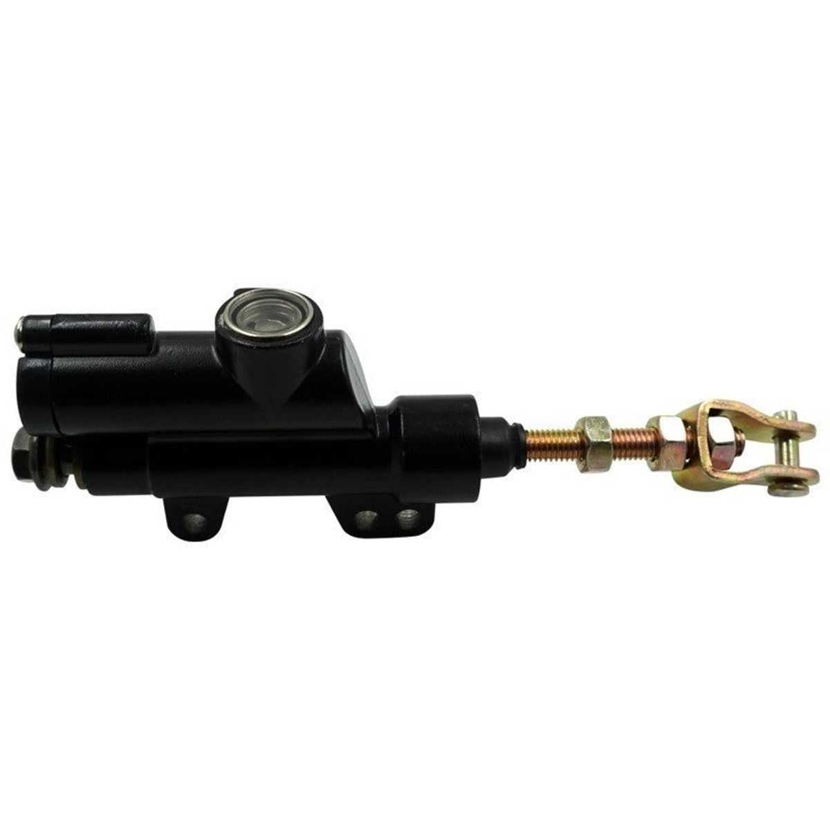 Solidspare Rear Foot Brake Master Cylinder Pump for 50cc -250cc Dirt Bike, Pit Bike, ATV.