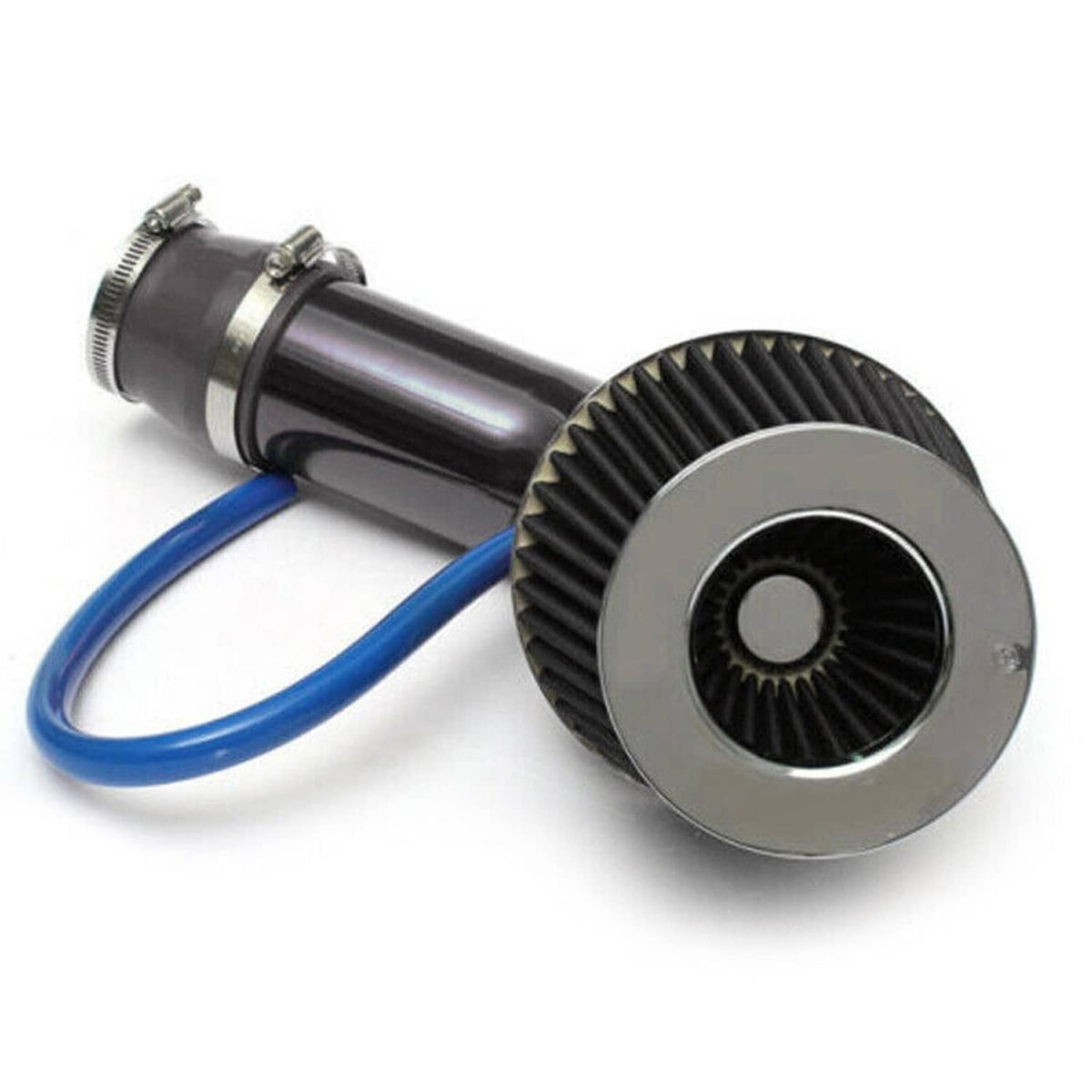 Solidspare Automotive 3" Universal Cold Air Intake Kit Induction Flow Pipe Kit Aluminium