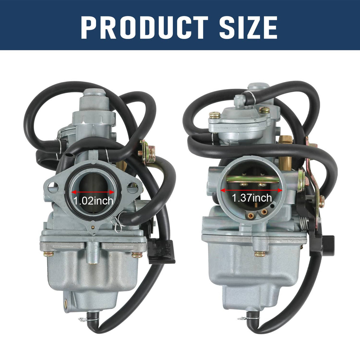 Solidspare Carburetor for Honda TRX 250 Recon 250 TRX250TE TRX250TM 1997-2001 2002-2007 NEW