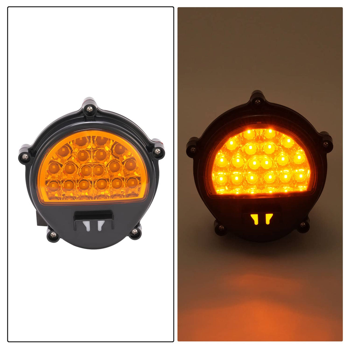Solid Spare LED Brake Lights For Humvee M35 M998 LH+RH Side Turn Signal Lamps 4 PCS