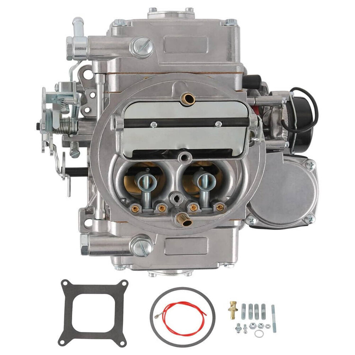 Solidspare 4 Barrel Carburetor Street Warrior 0-80457S for Holley 4160 Performance 600 CFM