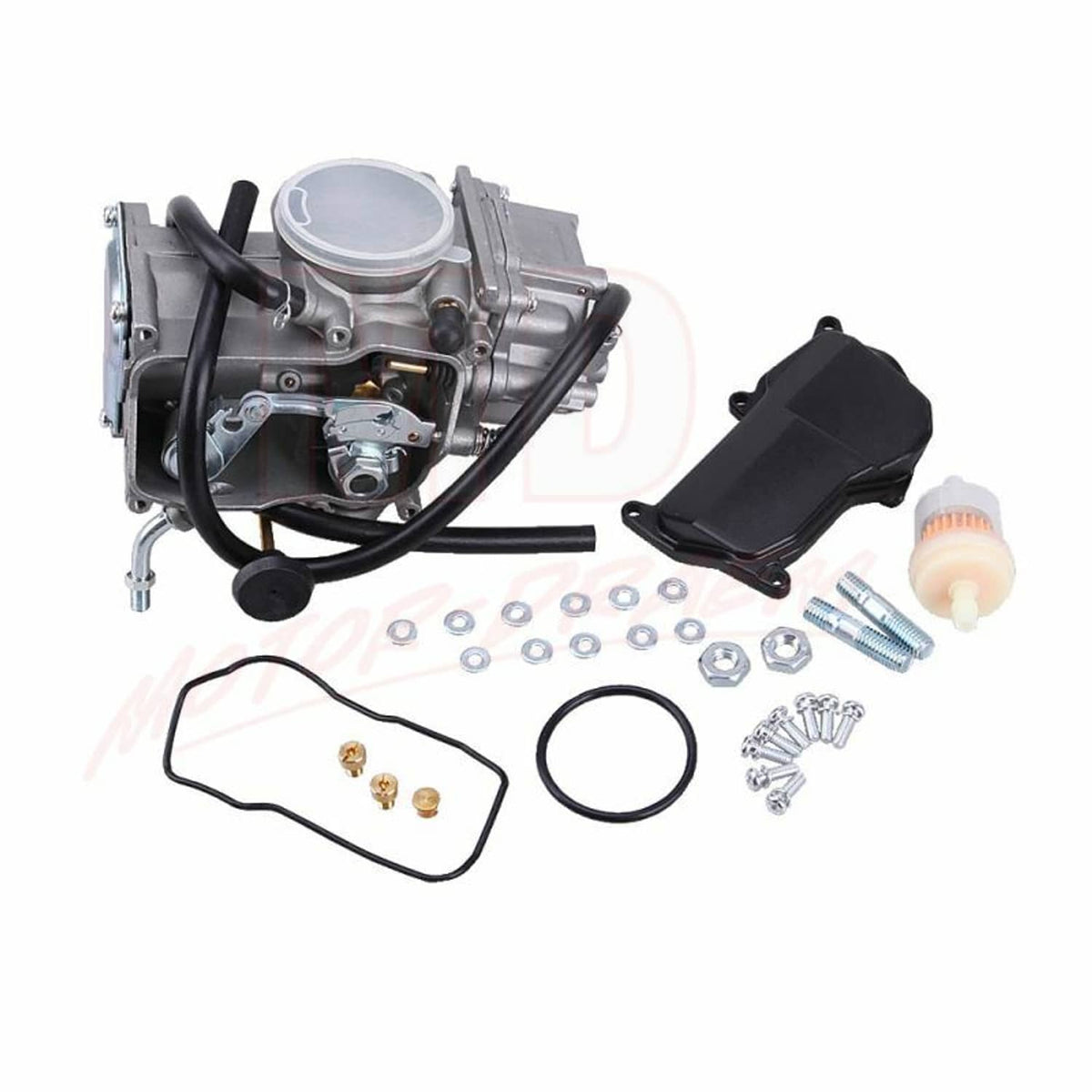 Solidspare Carburetor w/ Base Cover For Yamaha Warrior 350 1987-2004 Big Bear 350 1996-1998