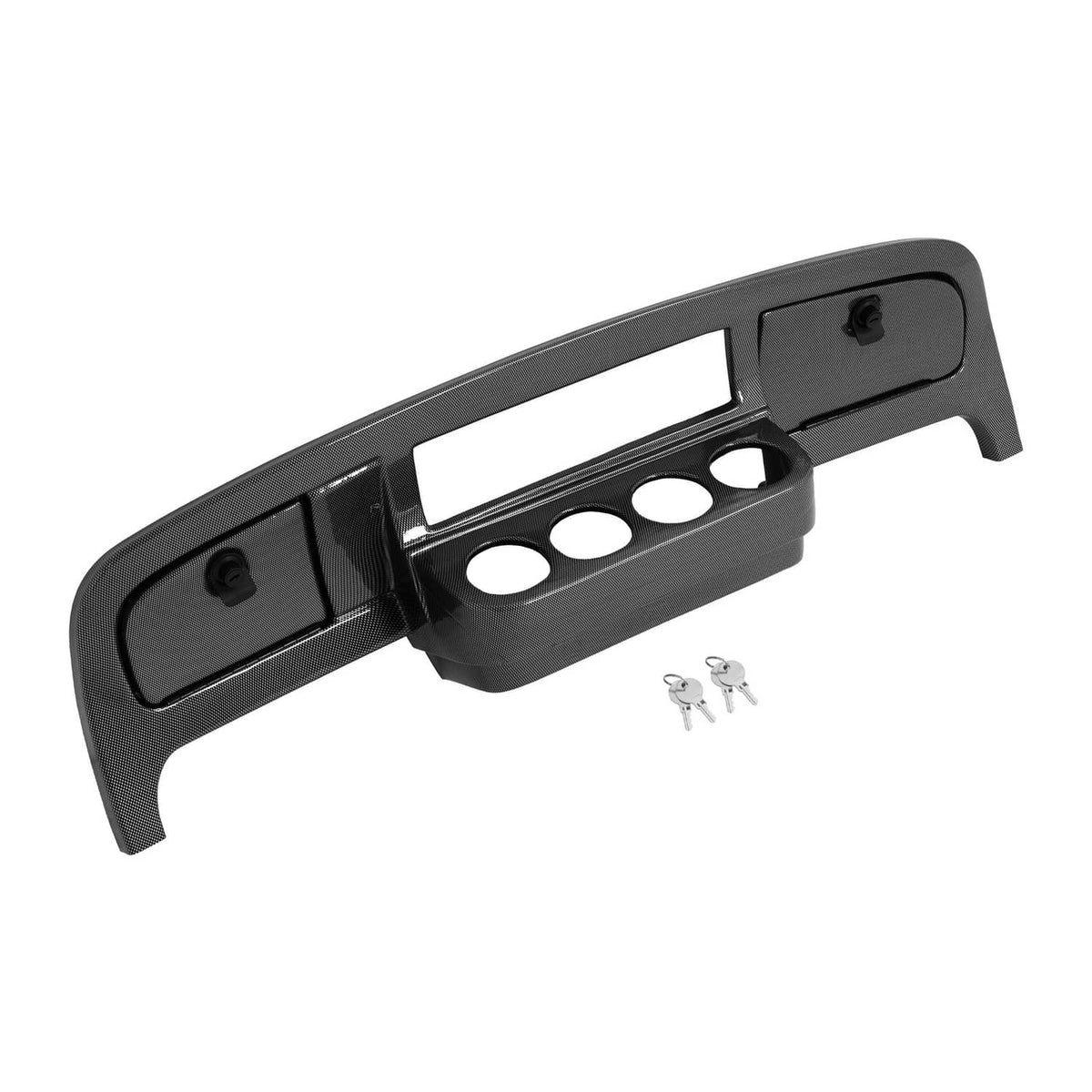Solidspare Carbon Fiber Style Dashboard Dash Cover For EZGO Freedom TXT S4/L4/S6/L6 2014-Up