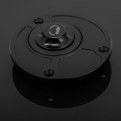 Solidspare For YAMAHA YZF600 YZF1000 FZ1 FZ6 R1 R6 YSR50 FZR750 Fuel Gas Tank Cap Black