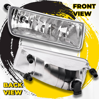 Solid Spare Fog Lights Lamps w/Bulbs+Wiring For Ford Explorer XLT 06-10 & Sport Trac 07-10