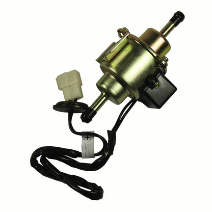 Solidspare CHROME Universal Gas Diesel Electric Fuel Pump 1/4 tubing 3-5 PSI Low Pressure
