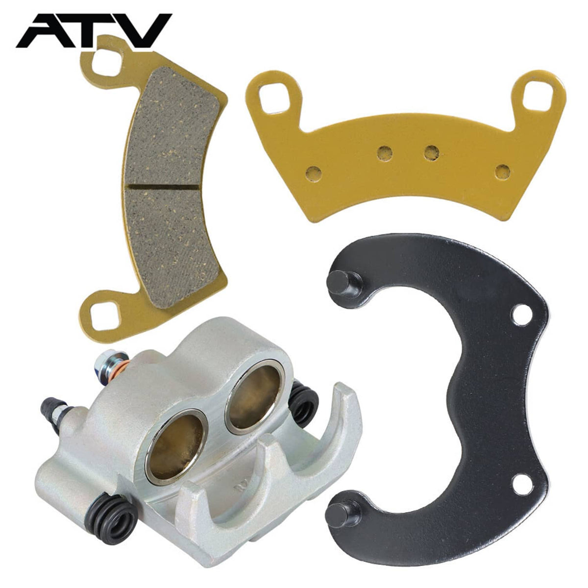Solidspare Generic Rear Right Brake Caliper Pads Fit For Polaris RZR XP 4 1000 2014-2017