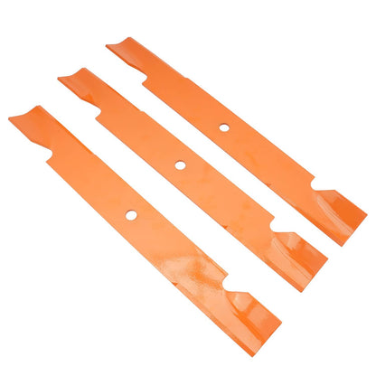 Solidspare Mower Blades Set for Hustler 60" Raptor SD，Raptor SDX, Super S, Super Z (3PACK)