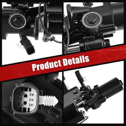 Solidspare Left Driver Power Running Board Motor w/ Bracket For 2018-2024 Ford Expedition