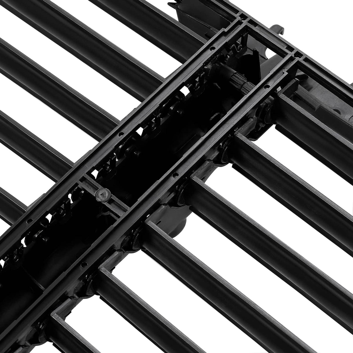 Solid Spare Upper Radiator Grille Air Shutter Control Assembly For Ford F-150 F150 2015-2017
