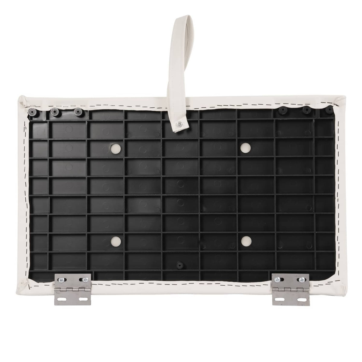 Solidspare #8WD95-1B-204 28" Pontoon Bench Seat Cushion Set Navy/White/Blue