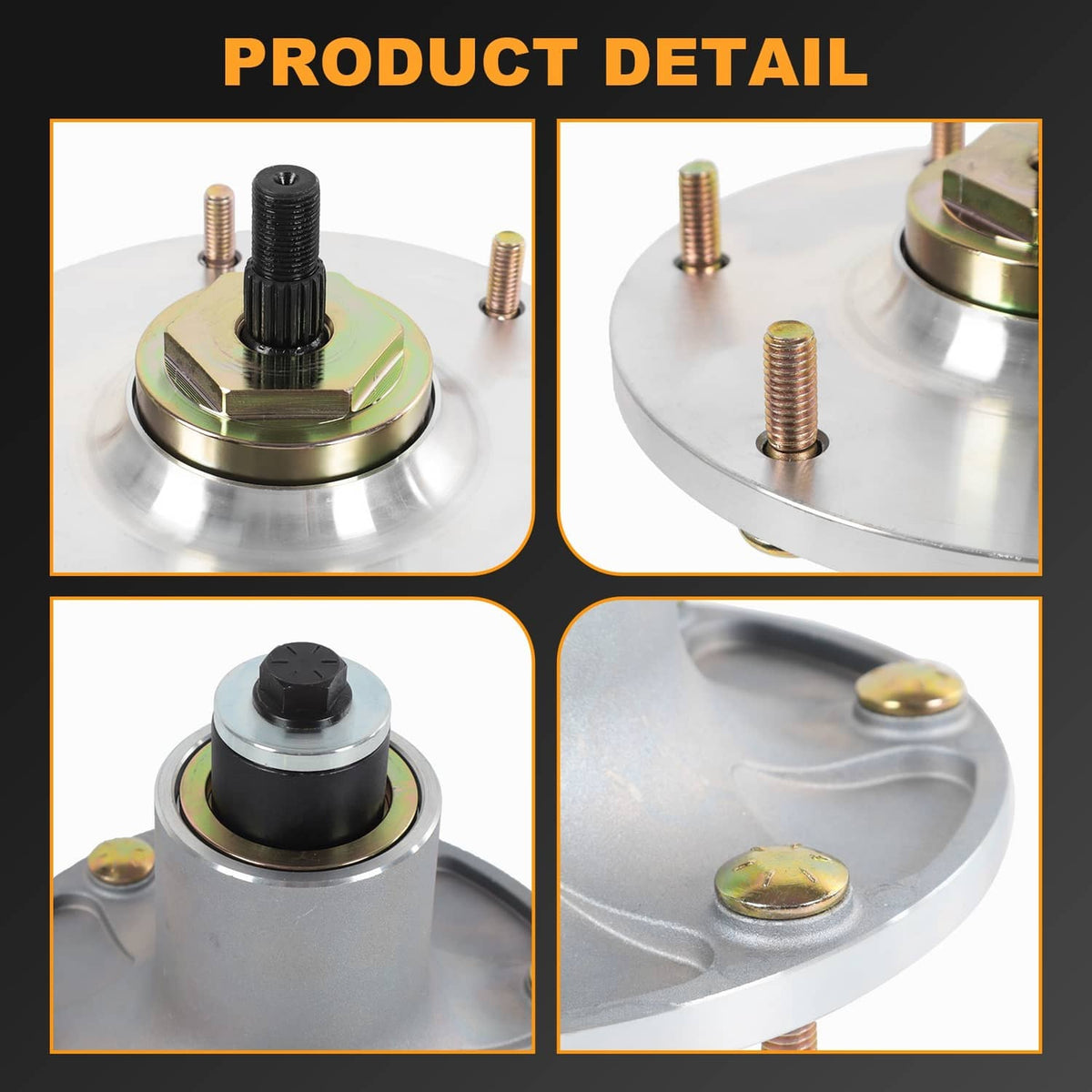 Solidspare Deck Spindle Assembly for Exmark 48 52 60 and 72 inch Lazer Z X-Series 109-6917