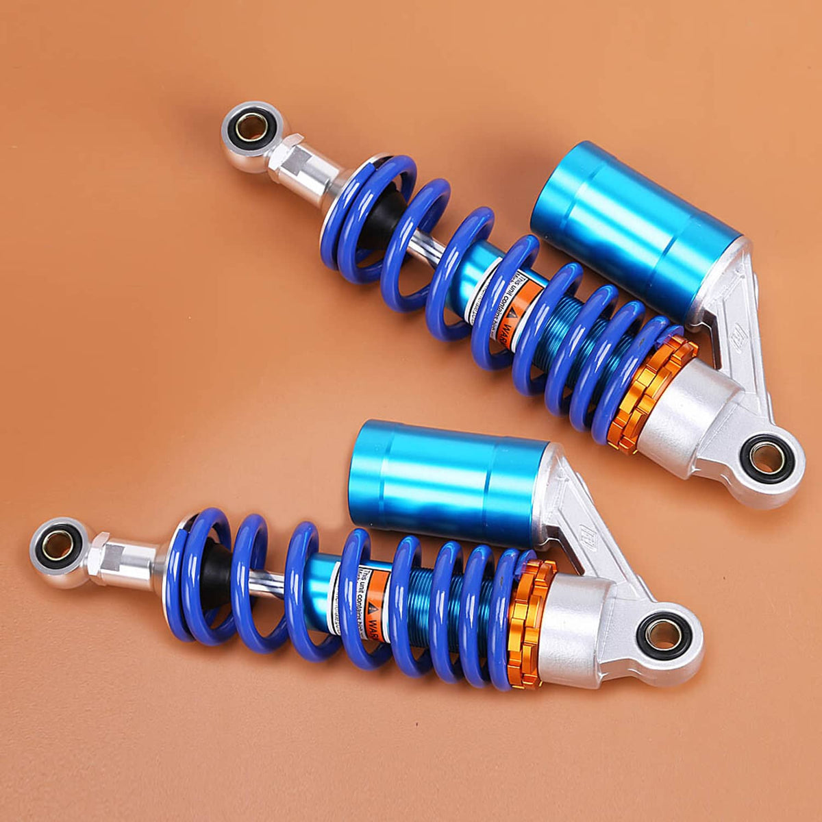 Solidspare 11" 280mm Motorcycle Rear Air Shock Absorbers Suspension For Honda Suzuki Yamaha