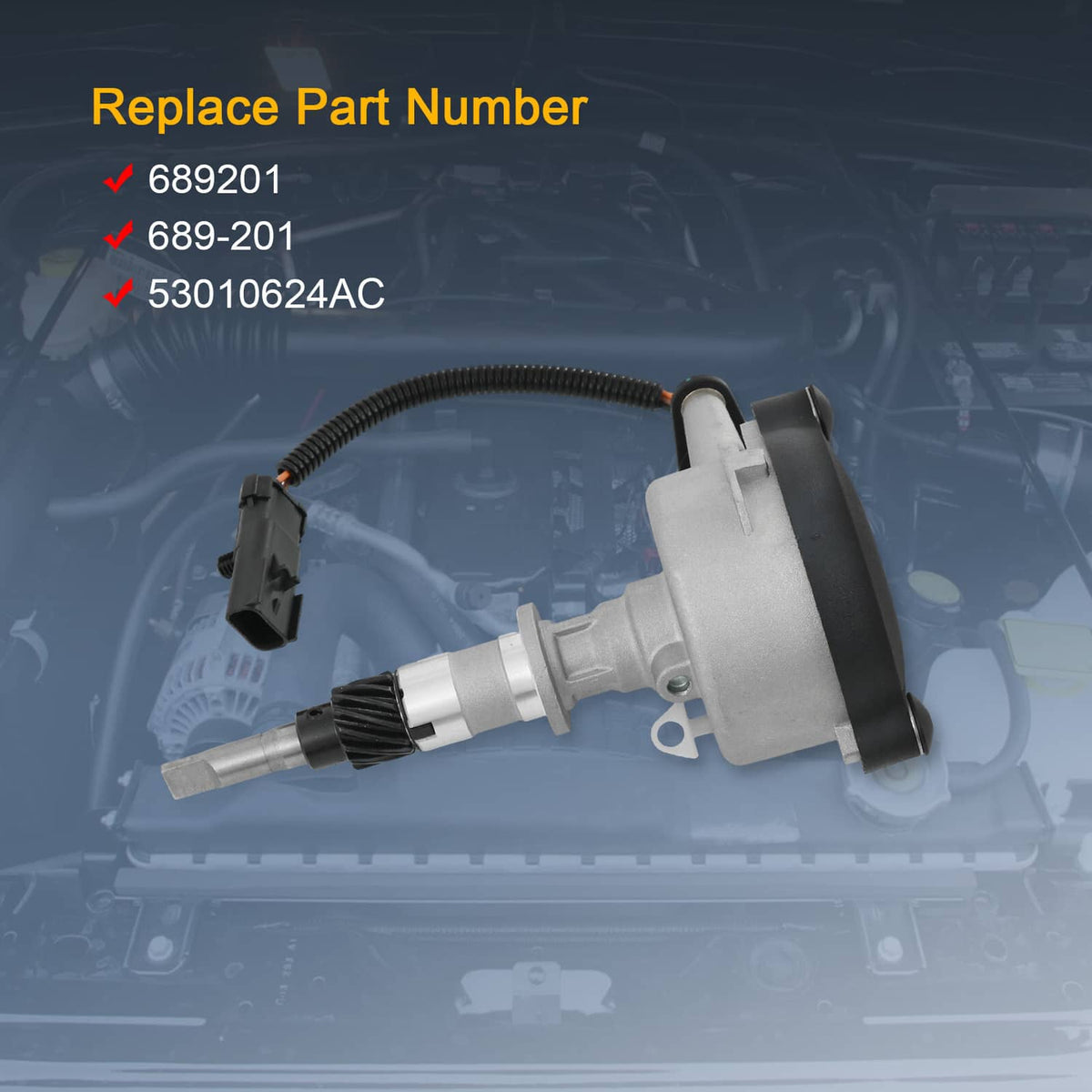 Solidspare Oil Pump Drive Assembly For Jeep Wrangler TJ 4.0L 2005-2006 53010624AC