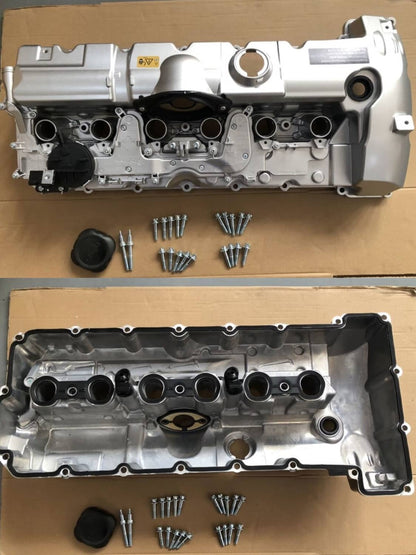 Solidspare Upgrade Aluminum Valve Cover For Bmw N52 E70 E82 E90 E91 328i 528i 128i X3 X5 Z4