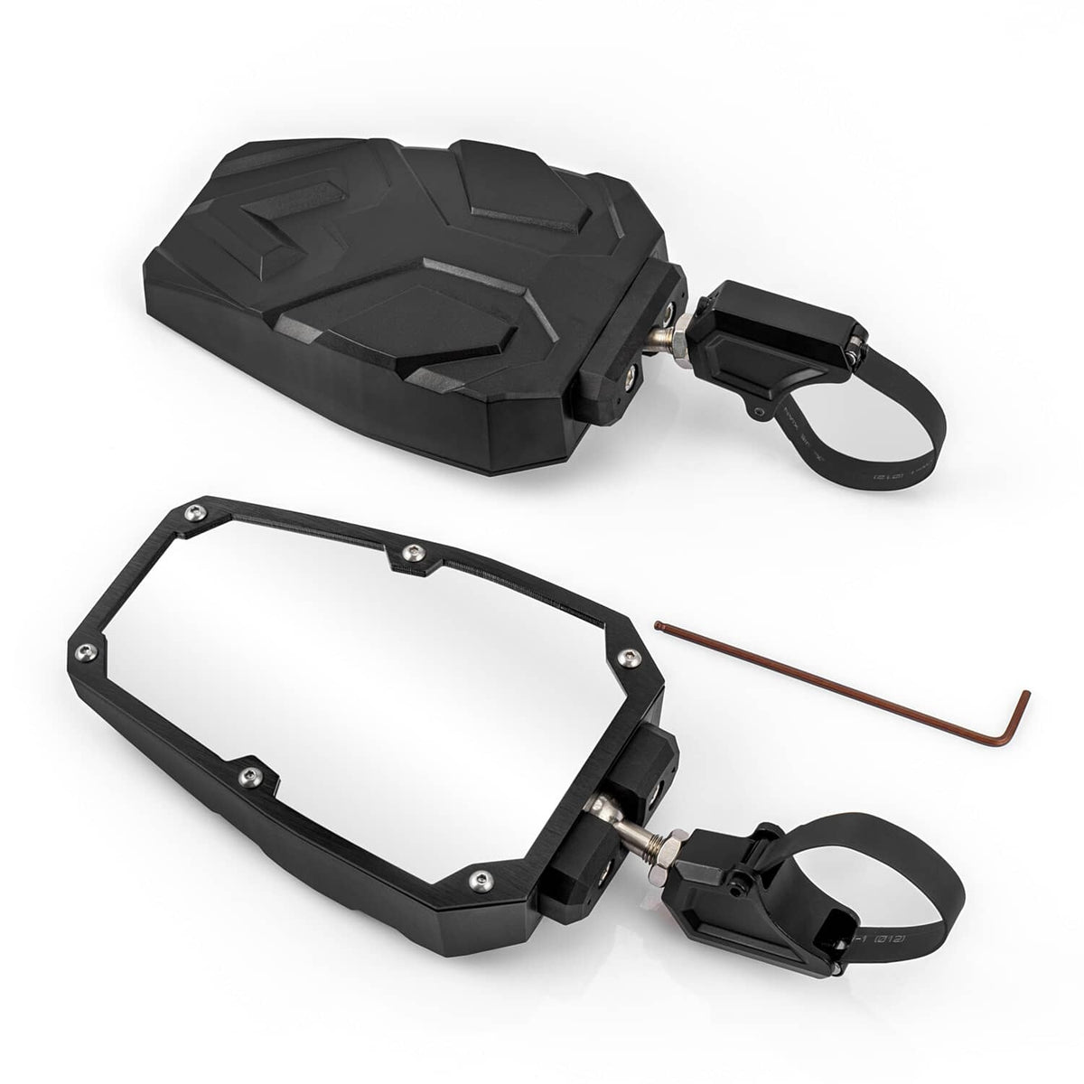 Solidspare UTV Rear View Side Mirrors 1.5"-2.0" for Polaris RZR 900 1000 Can-Am X3 Kawasaki