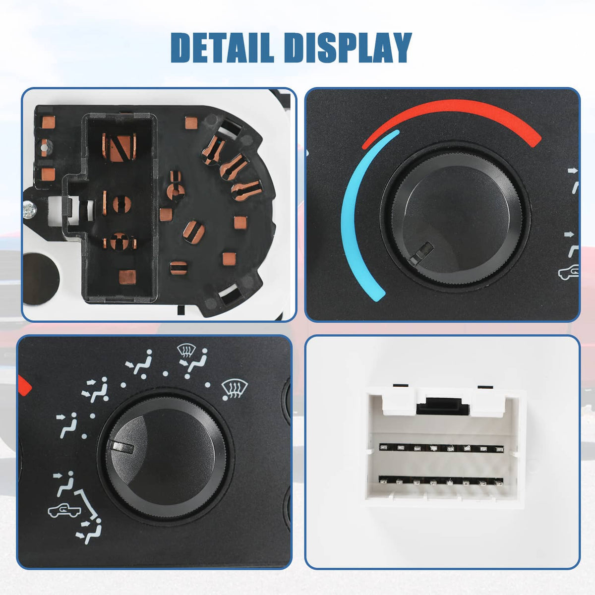 Solidspare A/C Heater Climate Control Module for 2006-2008 Dodge RAM 1500 2500 Dakota 08-11