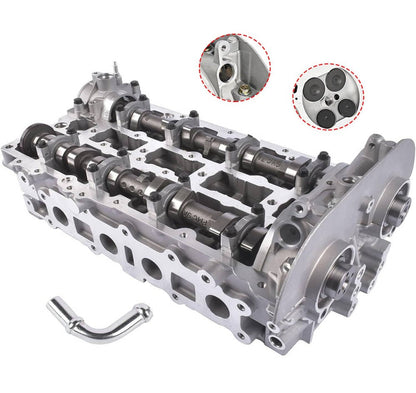 Solidspare Turbo Cylinder Head Assembly For Ford Escape Fiesta Fusion Transit Connect 1.6L