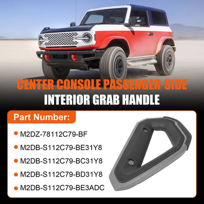 Solidspare Console Passenger Black Grab Handle M2DZ-78112C79-BN For 2021-2026 Ford Bronco