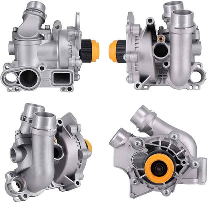 Solidspare Water Pump & Thermostat 06H121026 For Audi A3 A4 A5 VW CC Tiguan GTI 1.8T 2.0T
