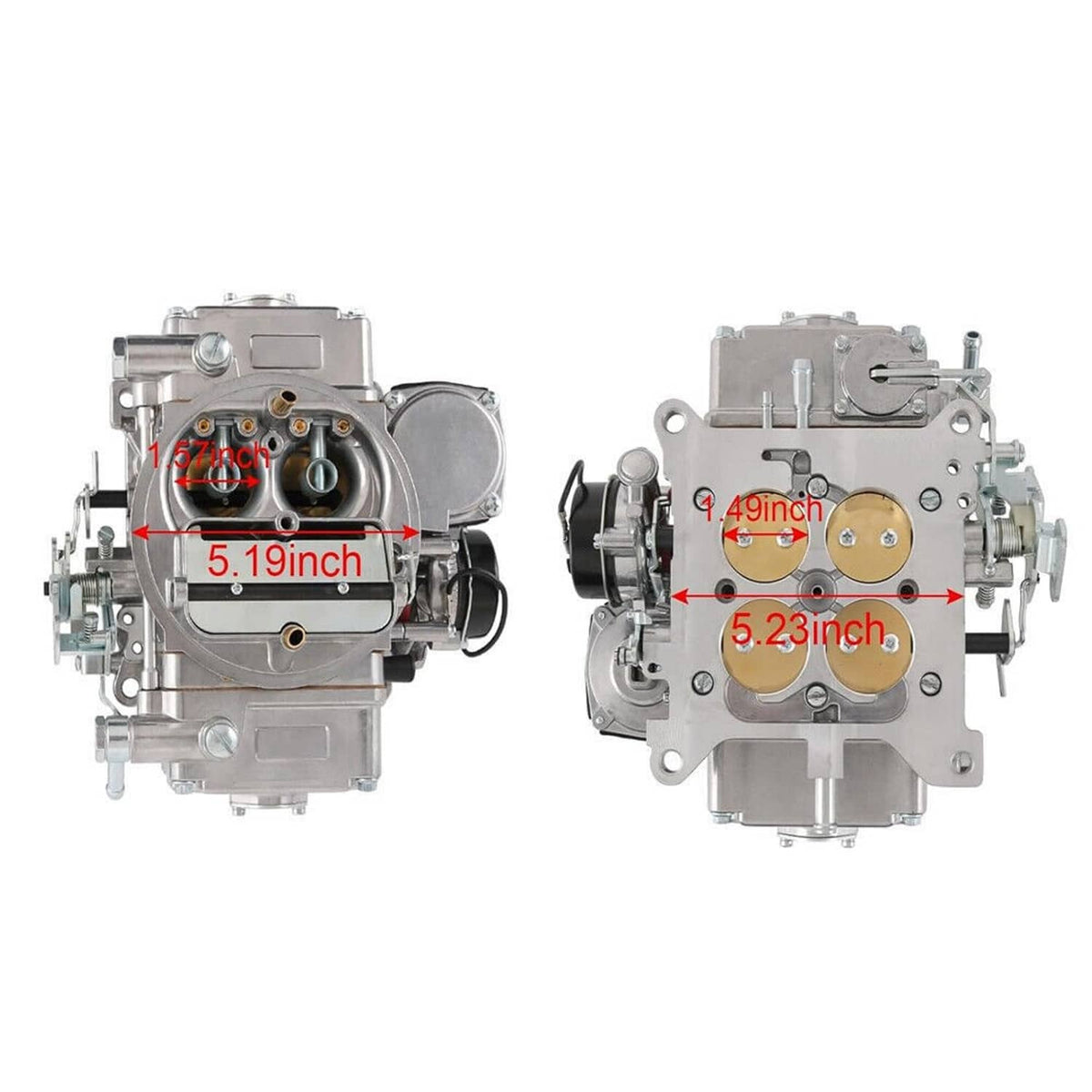 Solidspare 0-80457S For Holley 4160 Performance 600 CFM 4 Barrel Carburetor Street Warrior