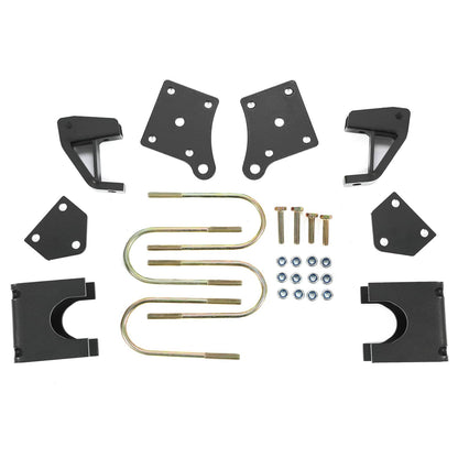 Solidspare 5" Drop Axle Golf Cart Lift Kit For EZGO TXT Medalist Gas Models 1994-2001.5